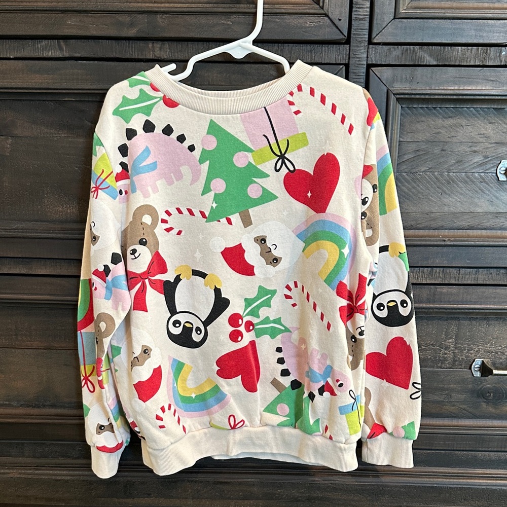 H&M 6X Colorful Holiday Print Women's Sweater